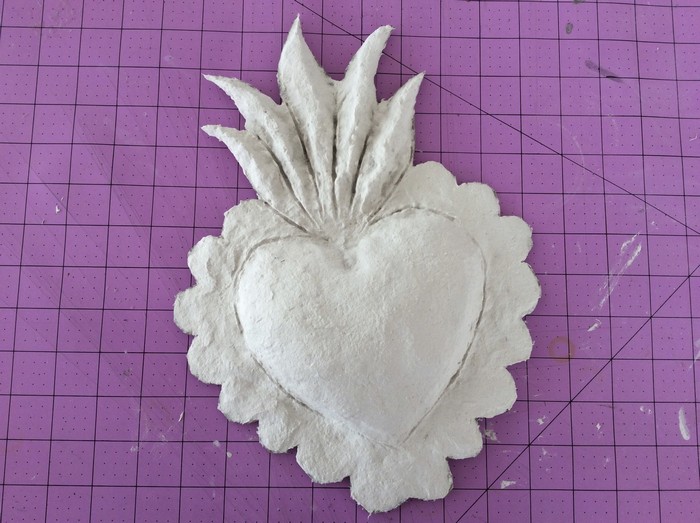 FastMache Sacred Heart Wall Plaque